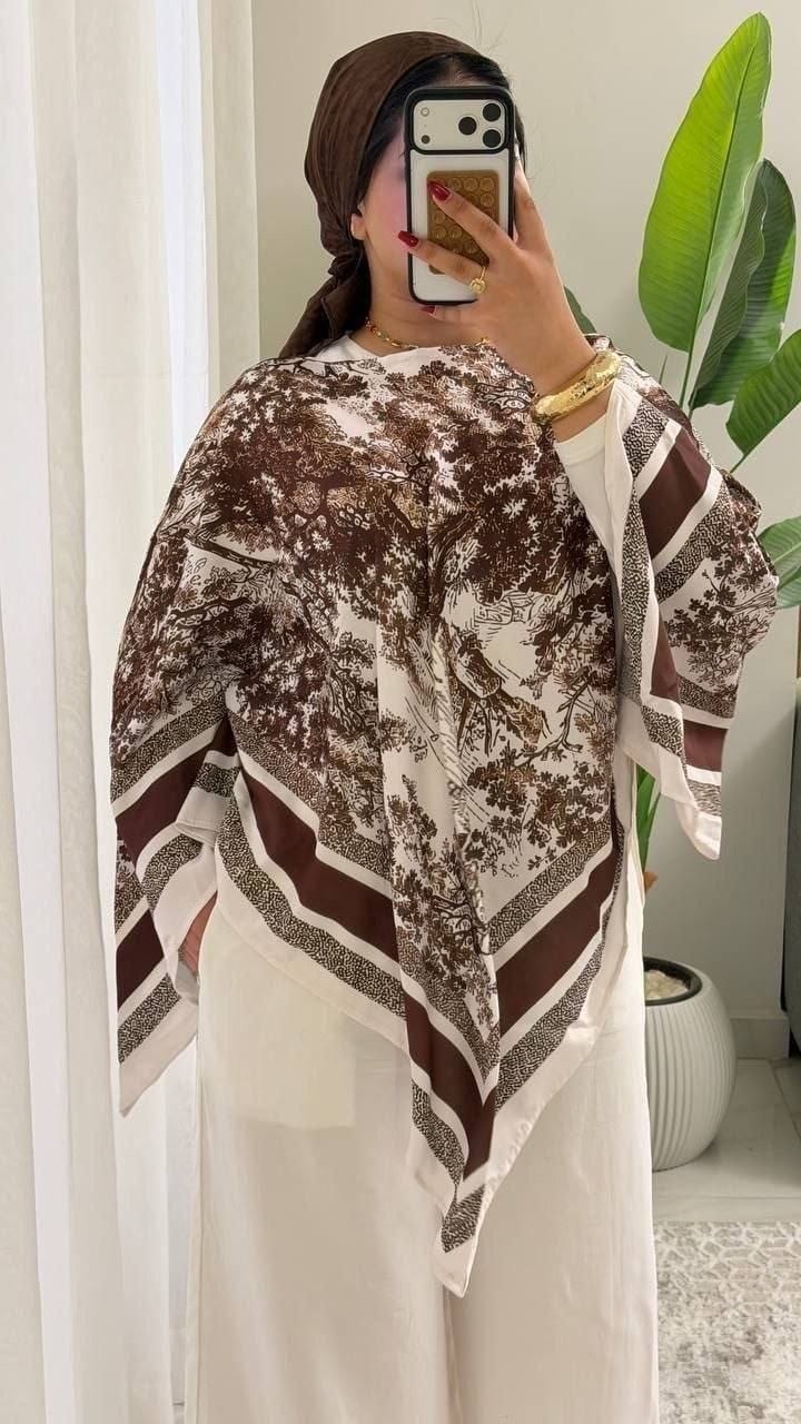 Ivory Satin Top