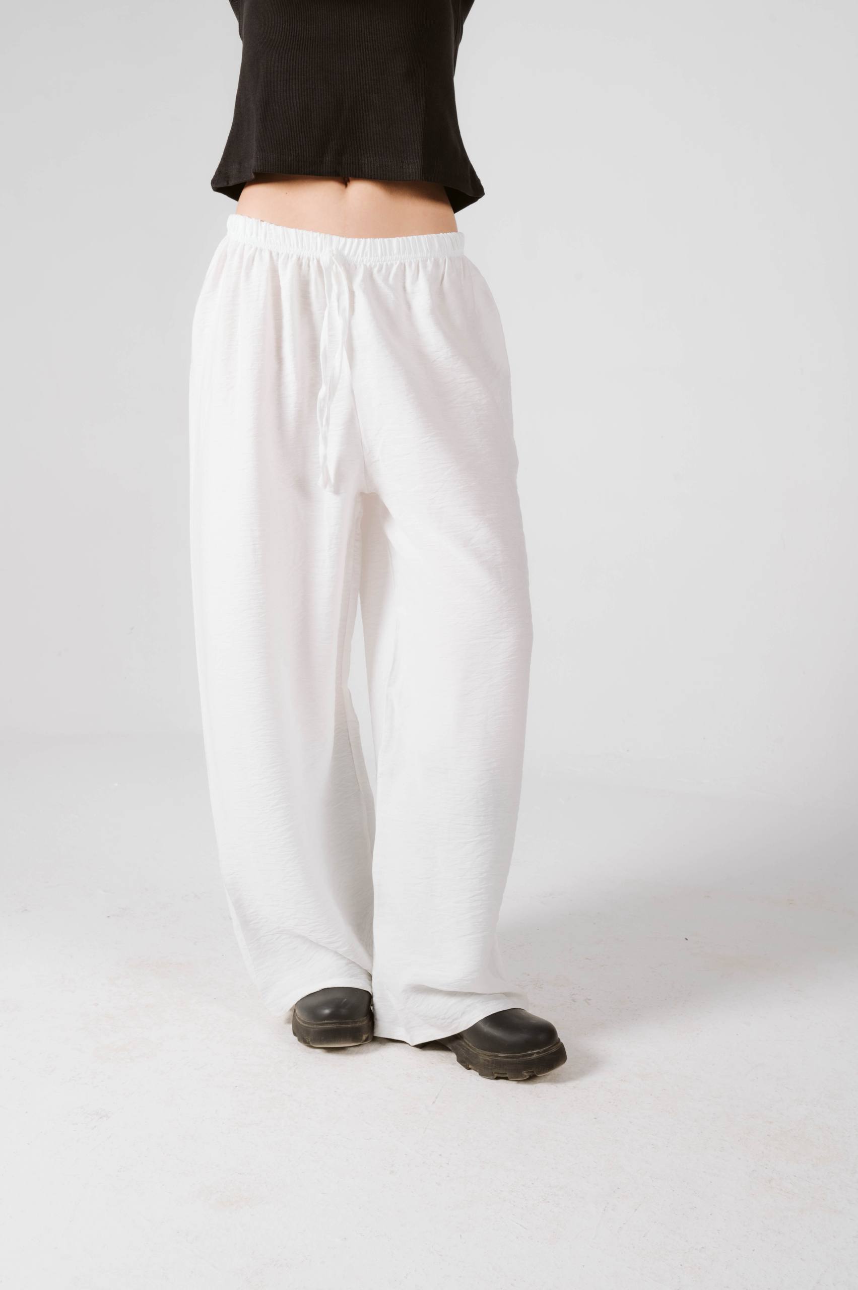 Cream Flow Pants